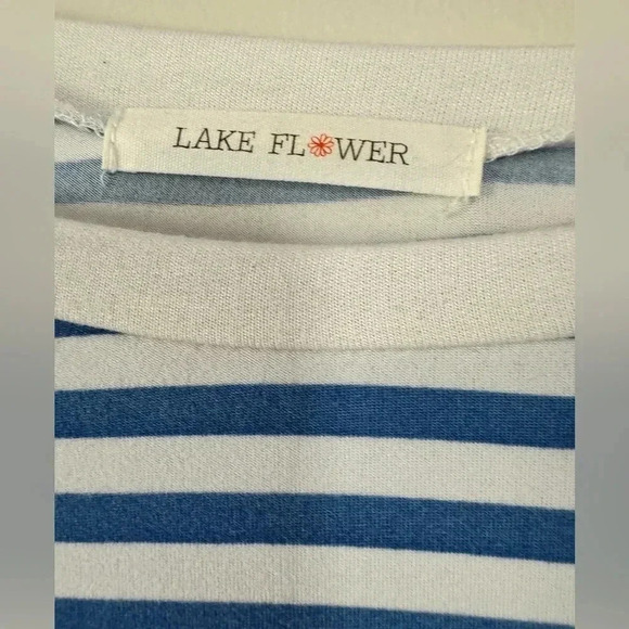 Maurices Women’s Set of 2 size small tops striped floral blue summer blouse Y2K‎ - Picture 10 of 14